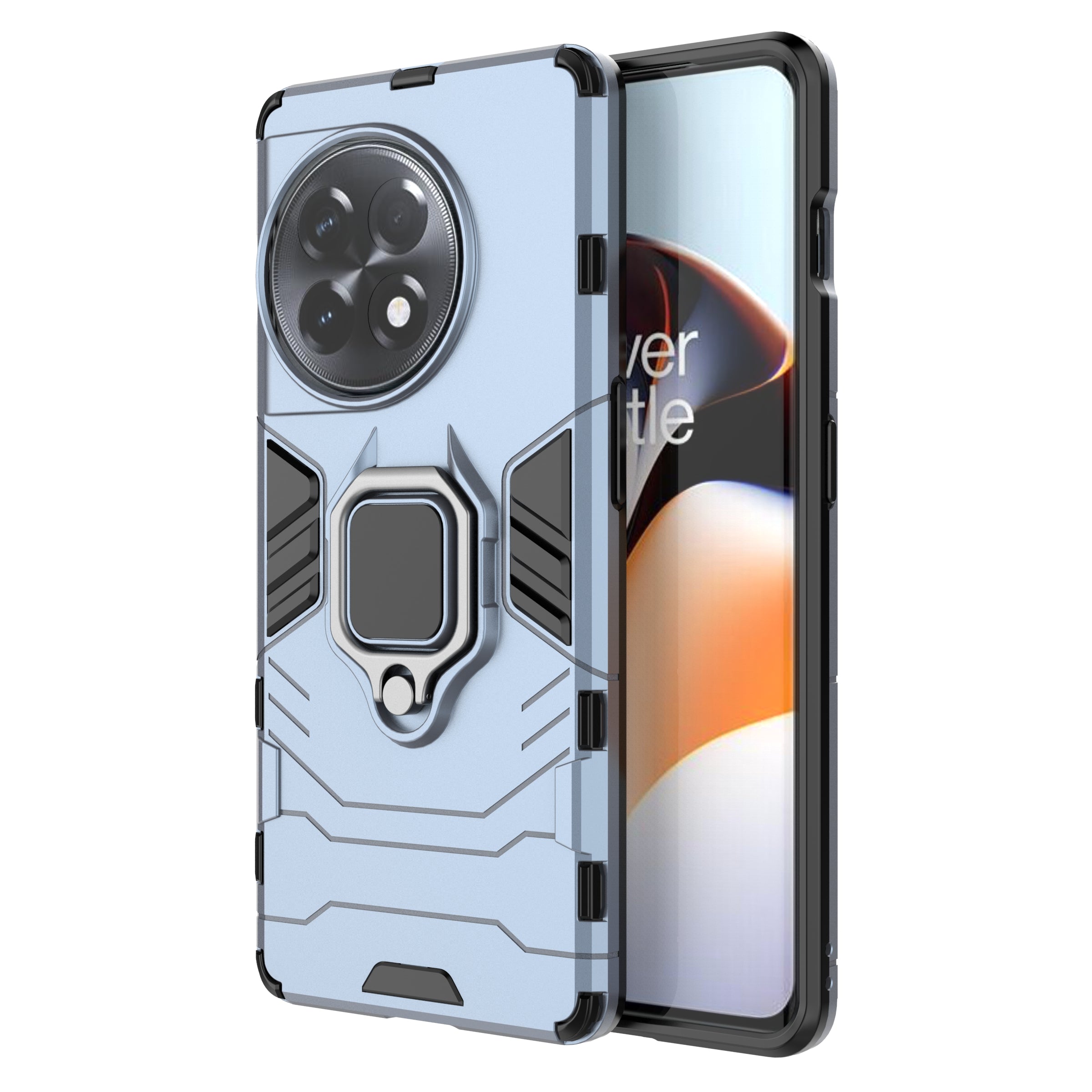 TPU PC Phone Case for OnePlus Ace 2 5G 11R 5G Ring Holder Kickstand Anti-drop Phone Cover TPU PC Phone Case for OnePlus Ace 2 5G 11R 5G Ring Holder Kickstand Anti-drop Phone Cover